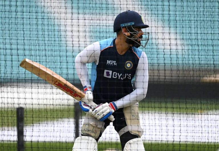 Virat Kolhi practicing for comeback